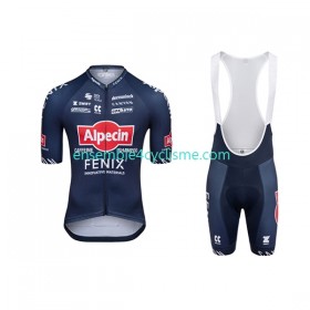 Tenue Maillot + Cuissard à Bretelles 2022 Alpecin-Deceuninck N001